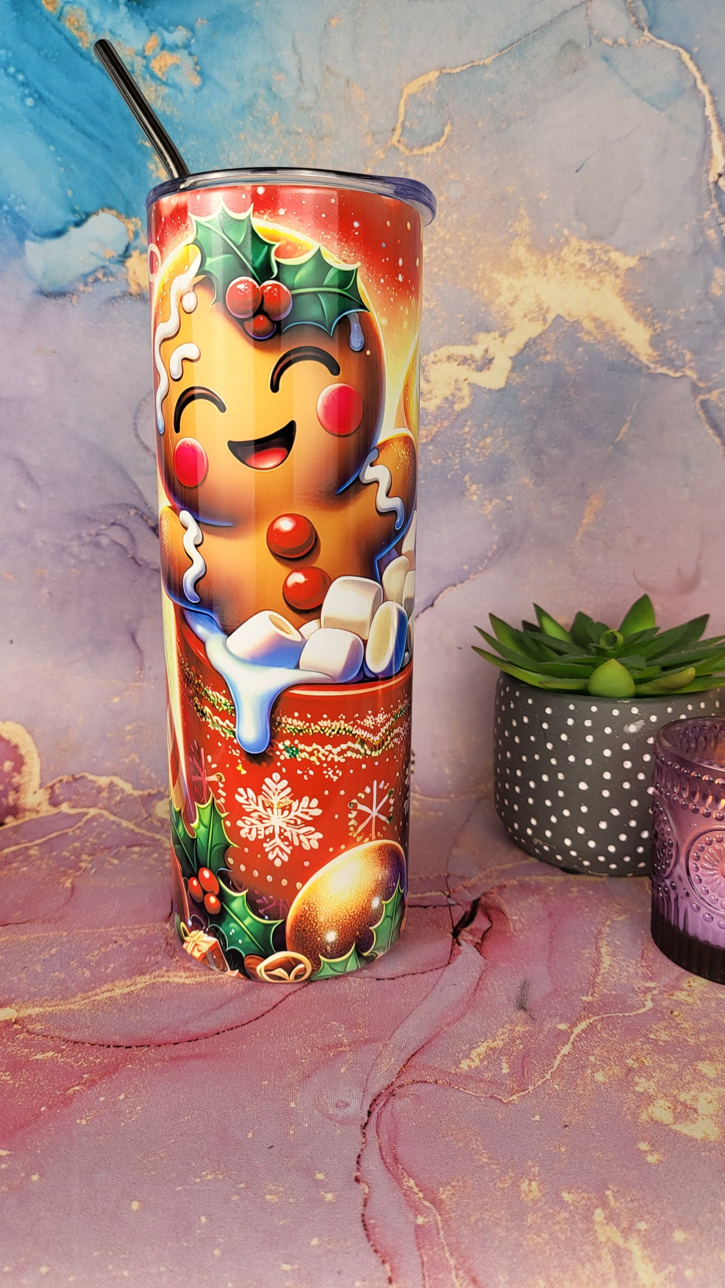 'Gingerbread Cookie Hot Chocolate' Thermal Tumbler