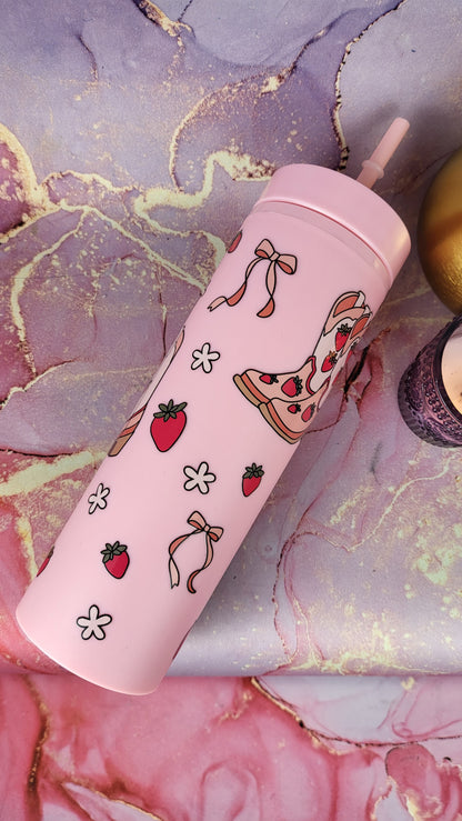 'Pink Cowgirl' 16oz Skinny Tumbler (Copy)