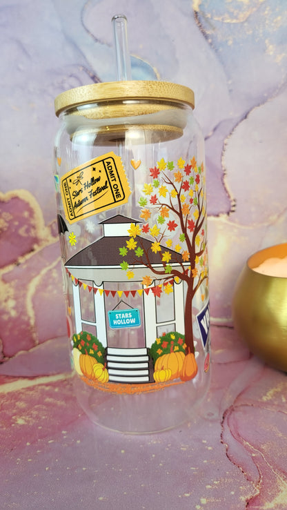 'Gilmore Girl' 16oz Libbey Glass Can